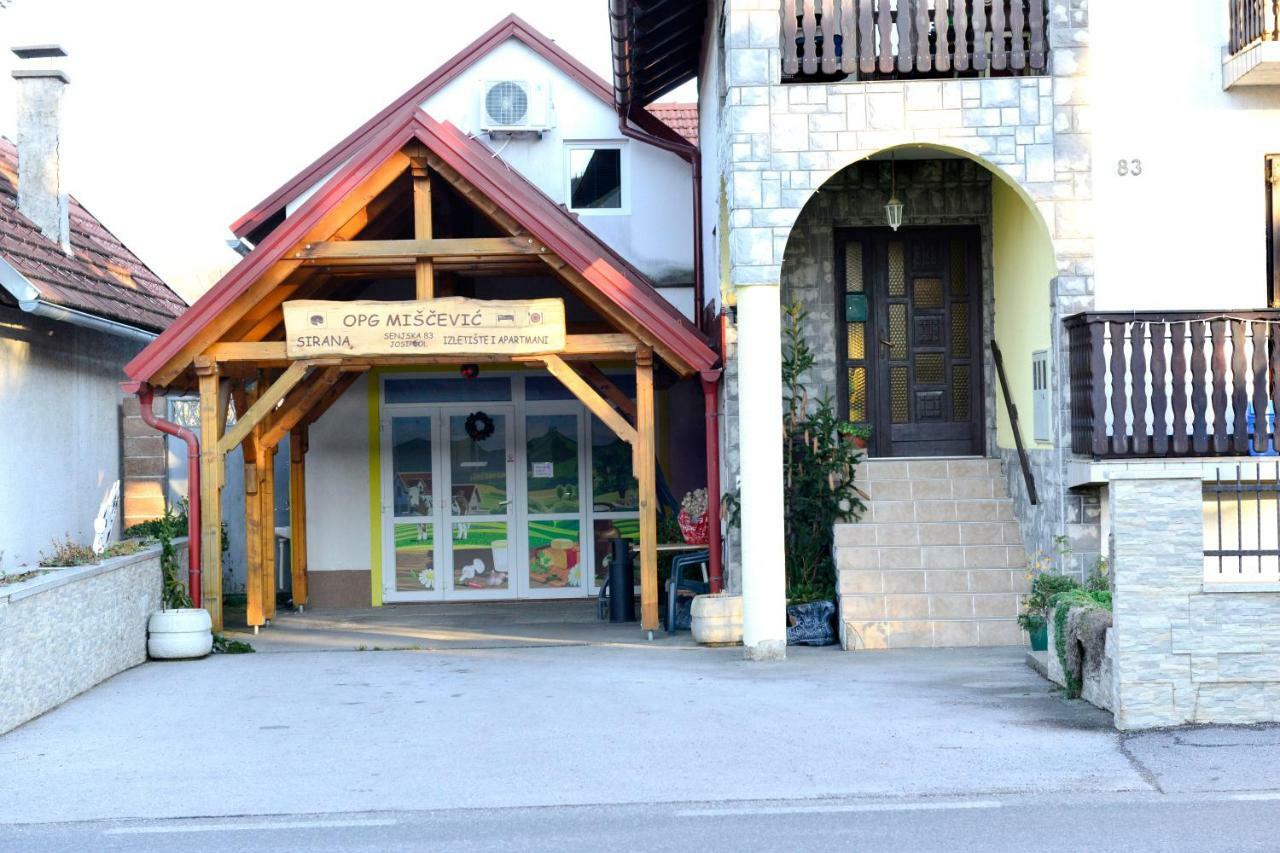 Apartmani Miscevic Josipdol Εξωτερικό φωτογραφία